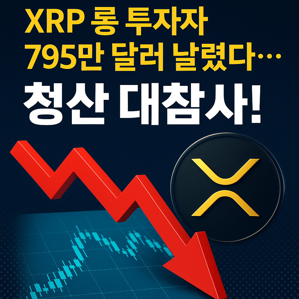 “XRP 롱 투자자들, 795만 달러 청산”… 청산 불균형 182%, 무슨 일이? 1 ChatGPT Image 2025년 6월 13일 오전 10 54 48