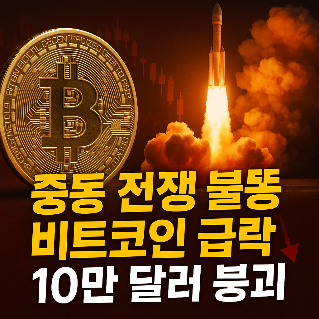 비트코인 10만 달러 붕괴…무슨 일이 벌어졌나? 1 ChatGPT Image 2025년 6월 23일 오전 10 47 31