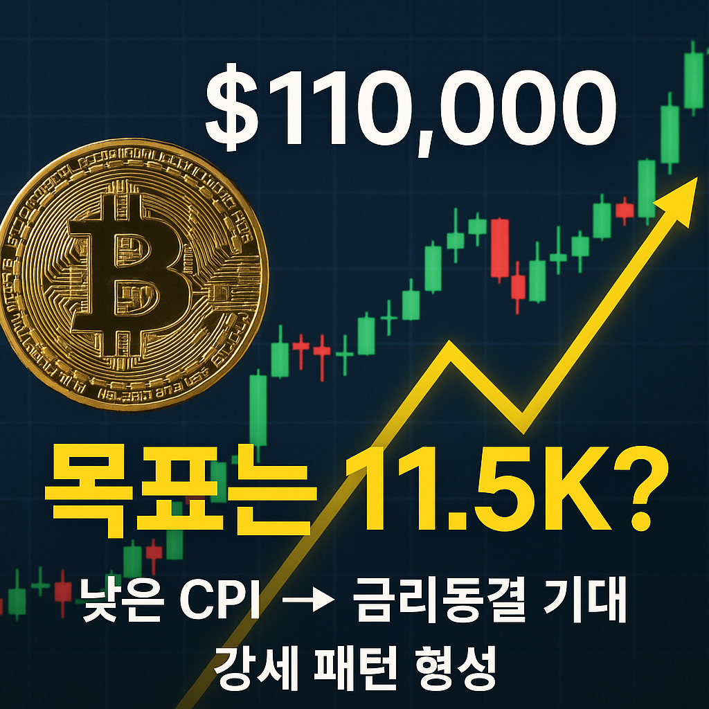 비트코인 11만 돌파! 목표는 11만 5천 1 ChatGPT Image 2025년 6월 12일 오전 10 49 55